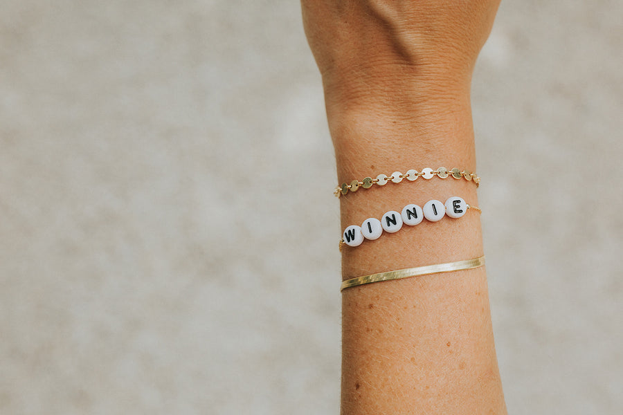 Custom Beaded Bracelet